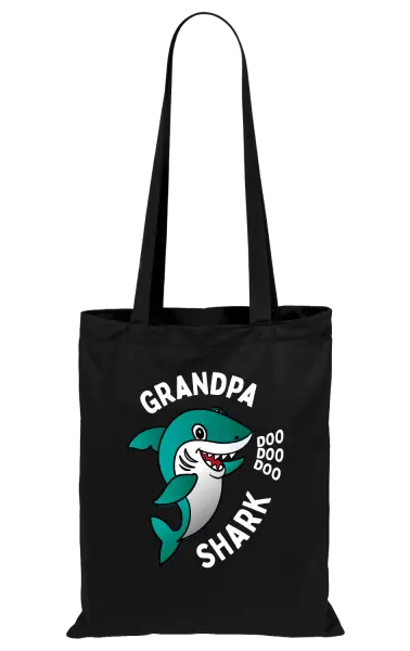 Látková taška Grandpa Shark