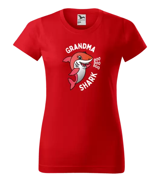 Dámské tričko Grandma Shark