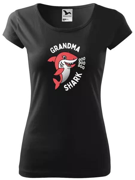 Dámské tričko Grandma Shark