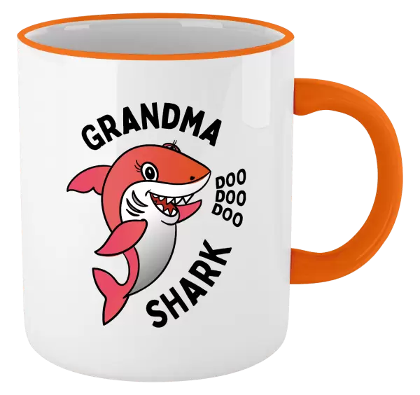 Hrnek Grandma Shark