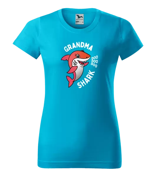Dámské tričko Grandma Shark