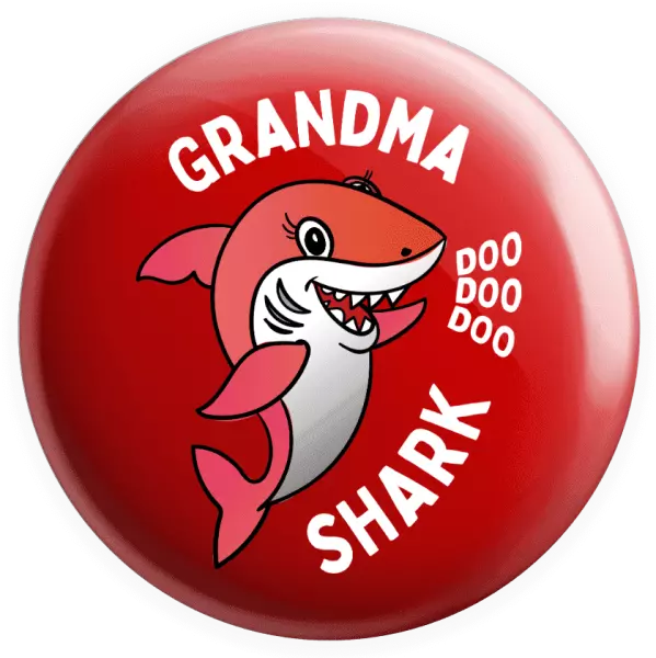 Placka Grandma Shark