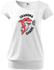 Dámske tričko Grandma Shark