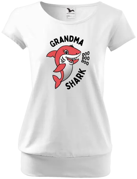 Dámské tričko Grandma Shark