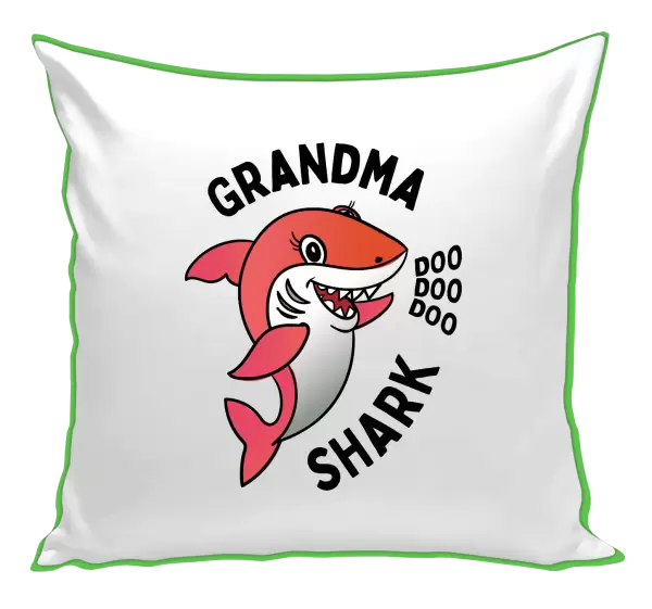Polštář Grandma Shark