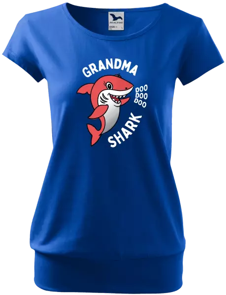 Dámské tričko Grandma Shark
