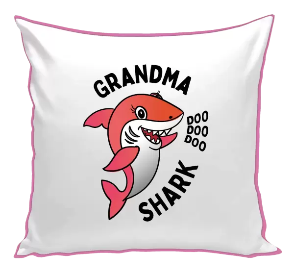 Polštář Grandma Shark