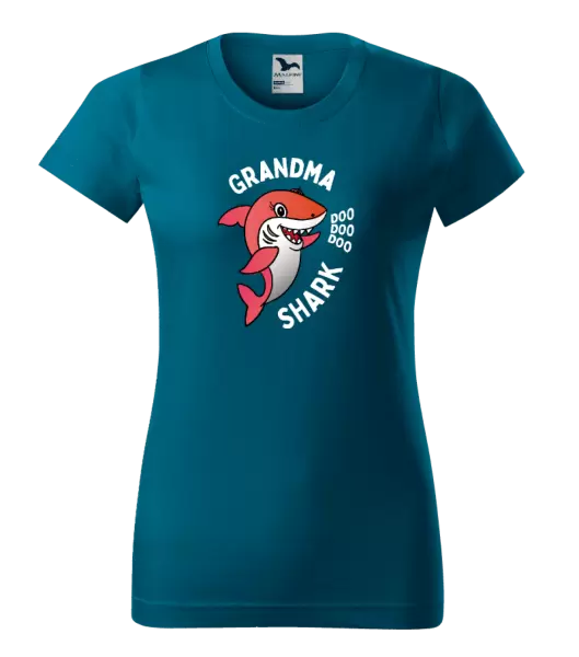 Dámské tričko Grandma Shark