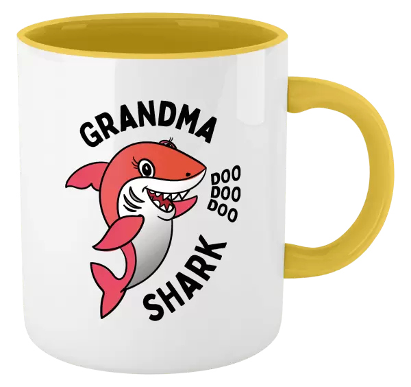 Hrnček  Grandma Shark