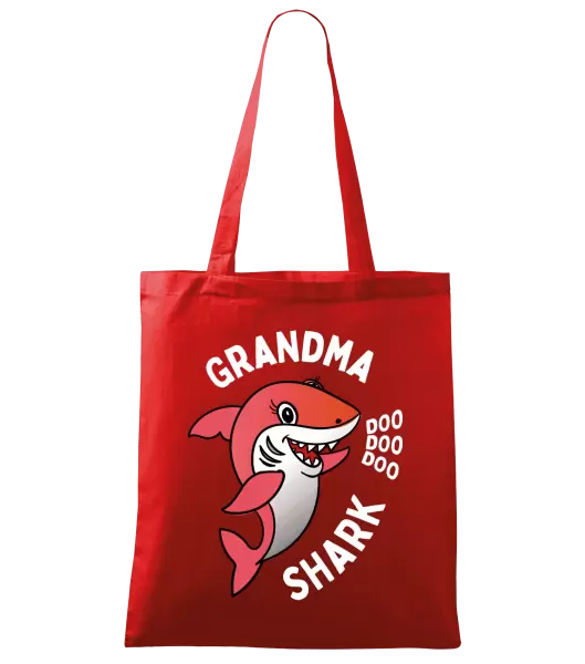 Látková taška Grandma Shark