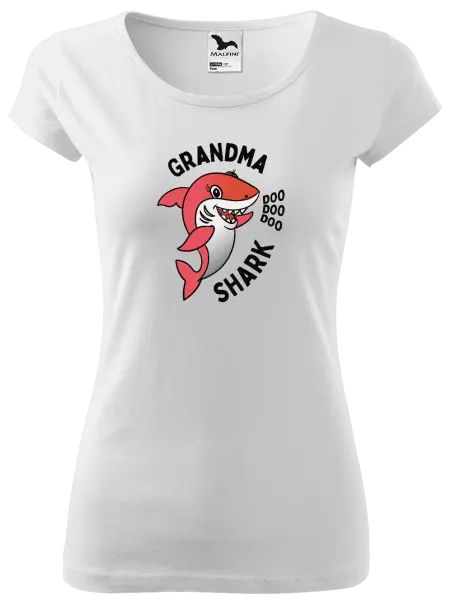 Dámské tričko Grandma Shark