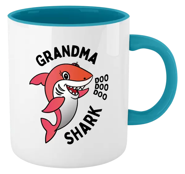 Hrnček  Grandma Shark