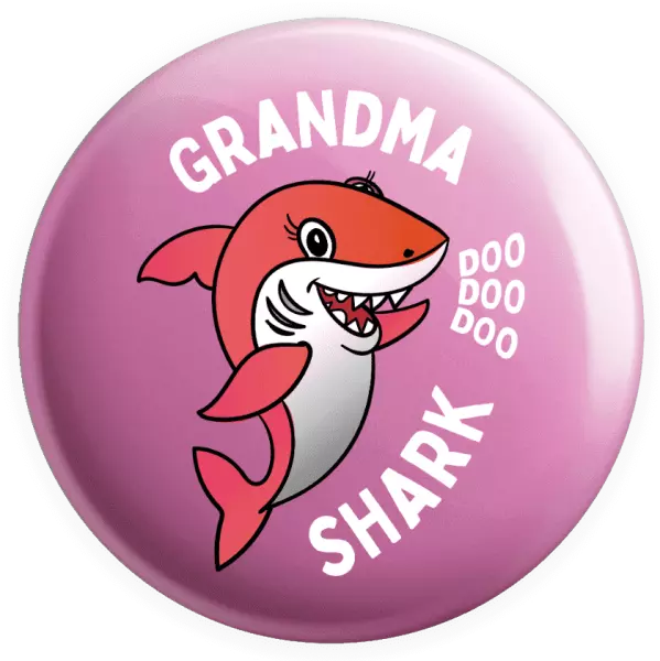 Placka Grandma Shark