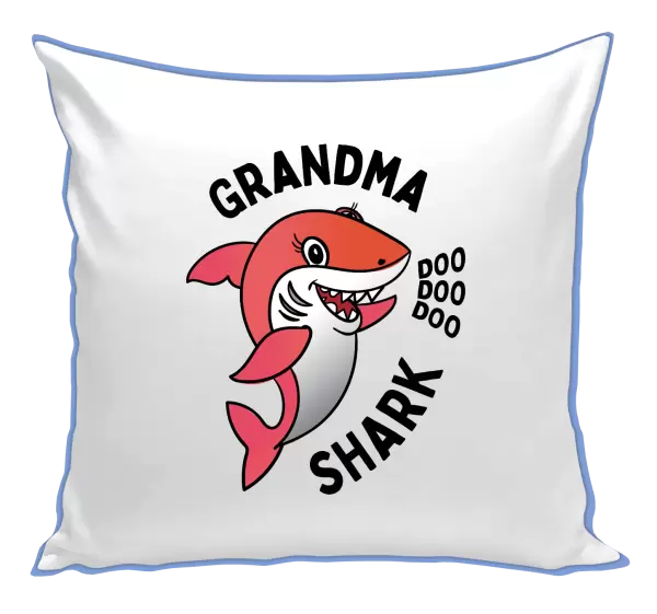 Polštář Grandma Shark