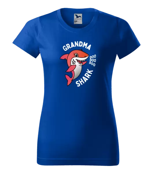 Dámske tričko Grandma Shark