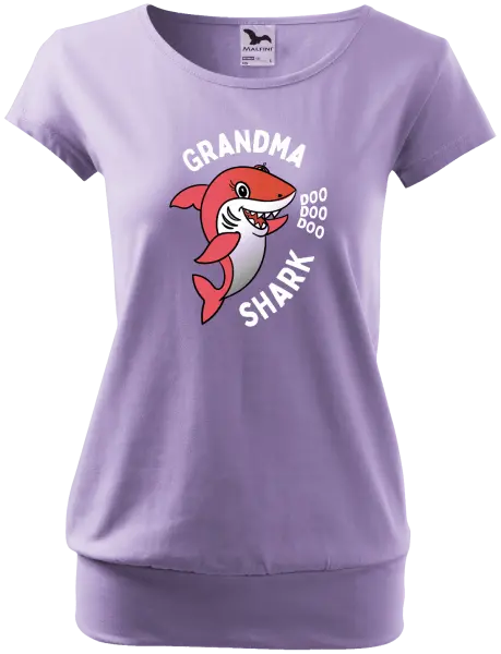Dámské tričko Grandma Shark