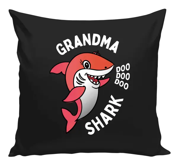 Polštář Grandma Shark