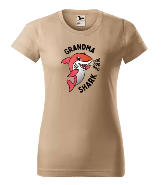 Dámské tričko Grandma Shark