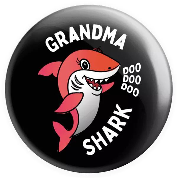 Placka Grandma Shark