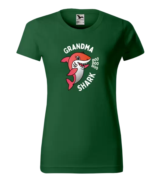 Dámské tričko Grandma Shark