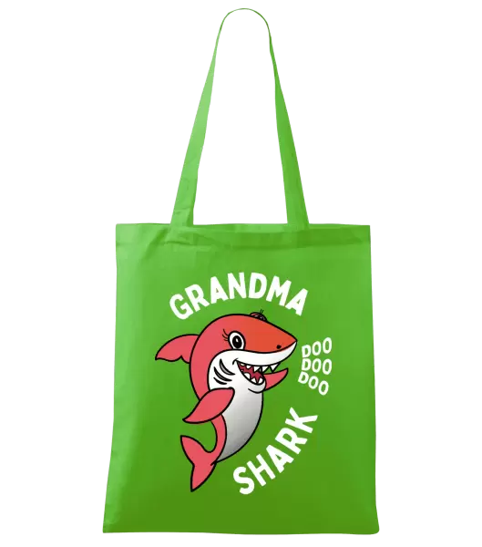 Látková taška Grandma Shark