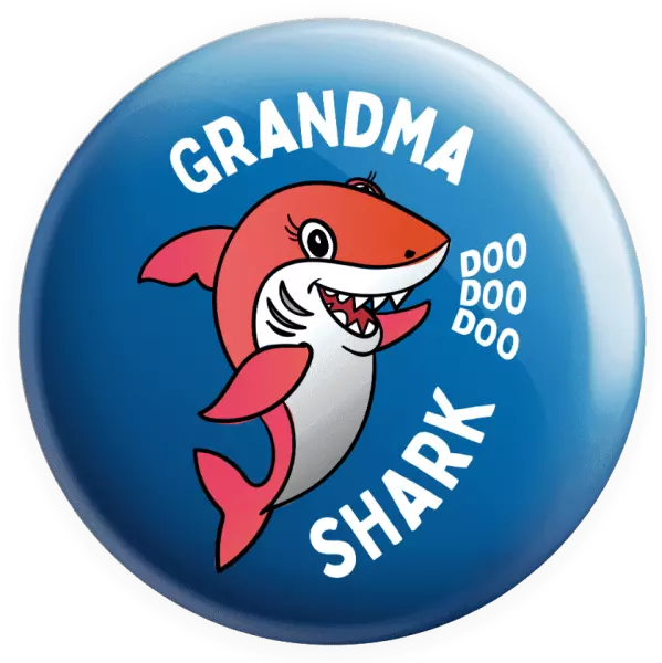 Placka Grandma Shark