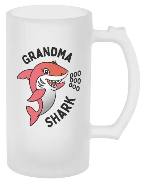 Půllitr Grandma Shark