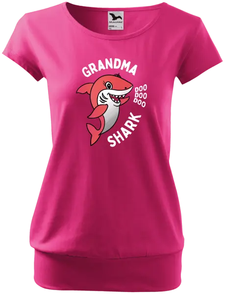 Dámské tričko Grandma Shark