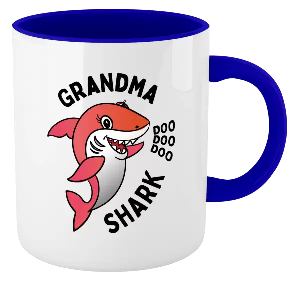 Hrnček  Grandma Shark