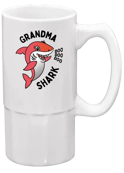 Půllitr Grandma Shark