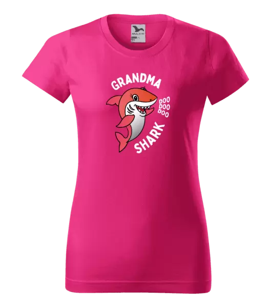 Dámské tričko Grandma Shark