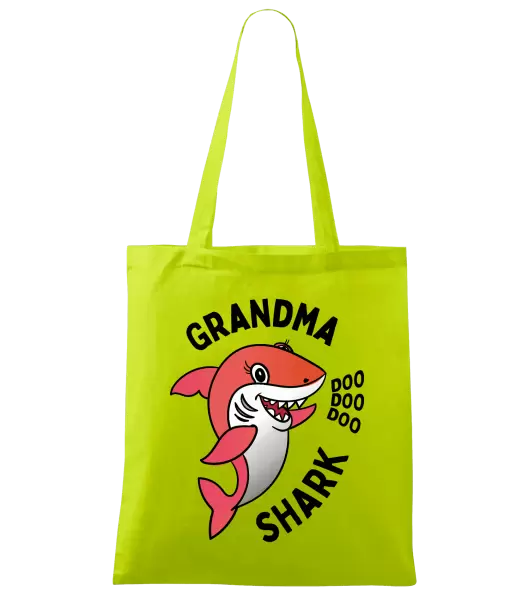 Látková taška Grandma Shark