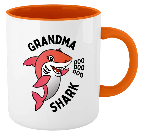 Hrnček  Grandma Shark