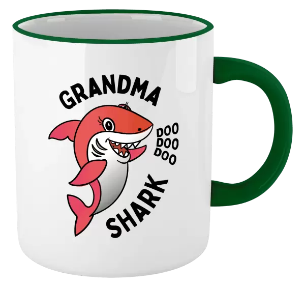 Hrnek Grandma Shark