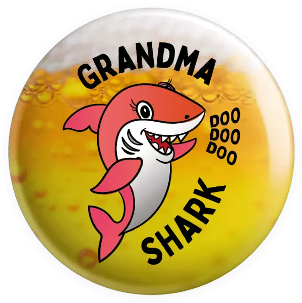 Placka Grandma Shark