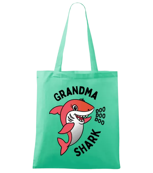 Látková taška Grandma Shark