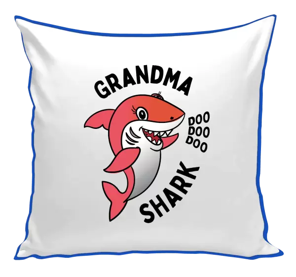 Polštář Grandma Shark