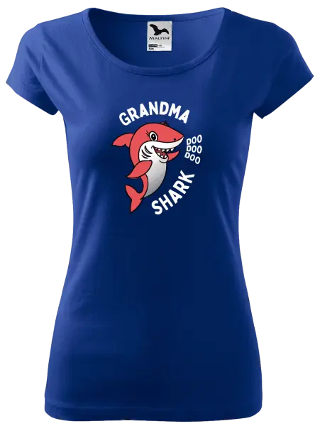 Dámské tričko Grandma Shark