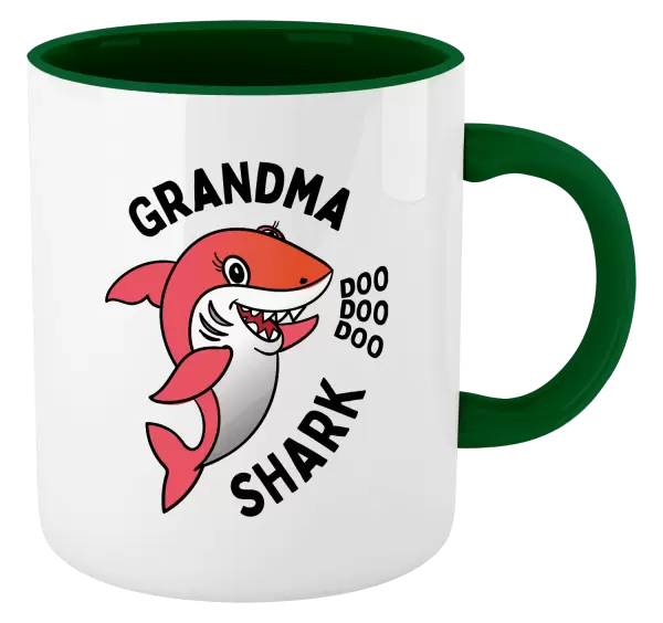 Hrnček  Grandma Shark