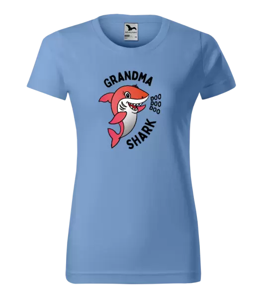 Dámské tričko Grandma Shark