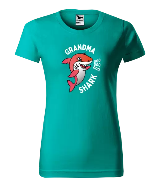 Dámské tričko Grandma Shark