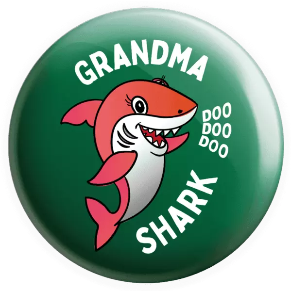 Placka Grandma Shark