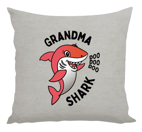 Polštář Grandma Shark