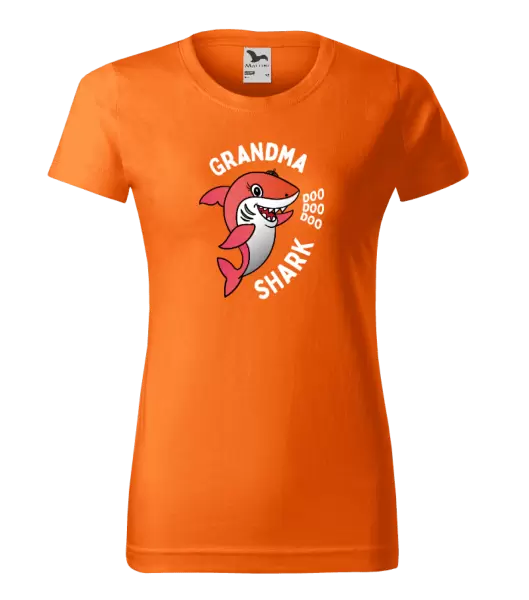 Dámské tričko Grandma Shark