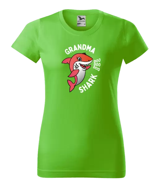 Dámské tričko Grandma Shark