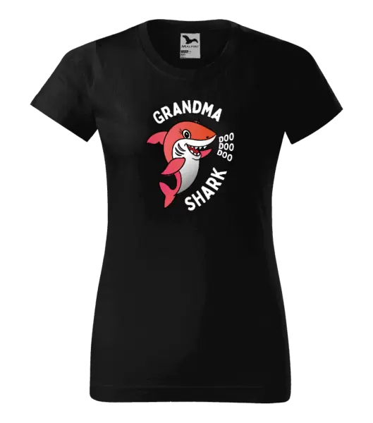 Dámske tričko Grandma Shark