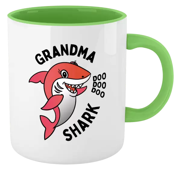 Hrnček  Grandma Shark