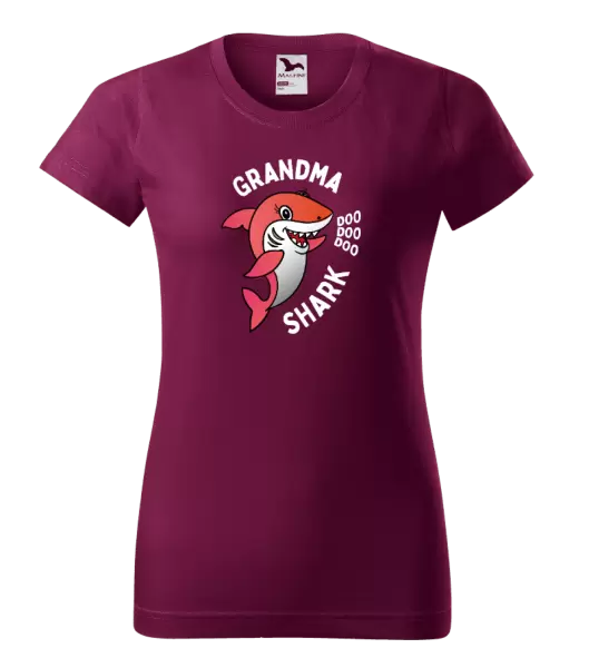 Dámské tričko Grandma Shark