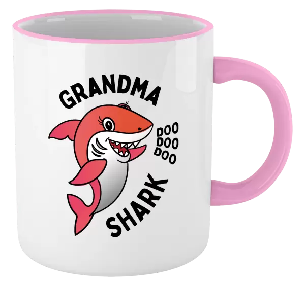 Hrnček Grandma Shark