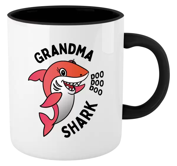 Hrnček  Grandma Shark